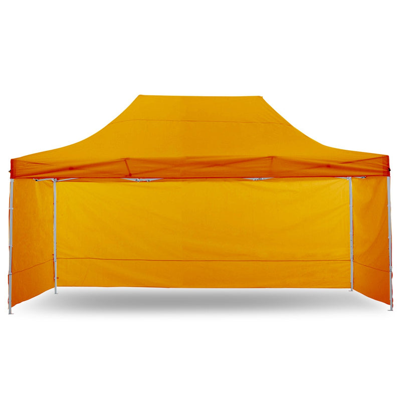 Wallaroo Gazebo Tent Marquee 3x4.5m PopUp Outdoor Orange