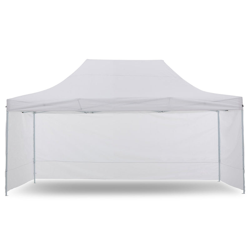 Wallaroo Gazebo Tent Marquee 3x4.5m PopUp Outdoor White