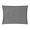 Wallaroo 280gsm Outdoor Sun Shade Sail Canopy Grey - 3m X 4m