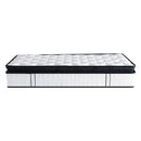 Laura Hill King Mattress Bed Size Euro Top 5 Zone Spring Foam 32cm Bedding Pocket