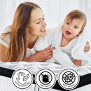 Laura Hill King Mattress Bed Size Euro Top 5 Zone Spring Foam 32cm Bedding Pocket