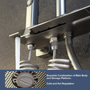 Luxury LED Digital Shower Set – Geobella S31 Thermostatic Rainfall Spa Mixer with Handheld & Bath Tap