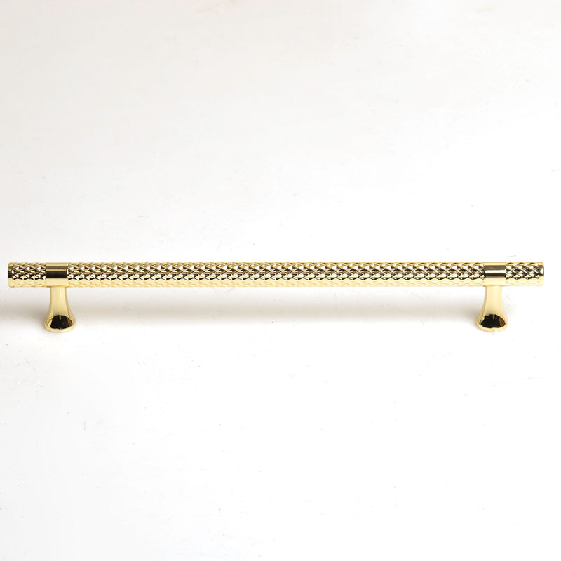 Gold Solid Zinc Kitchen Cabinet Handles Drawer Bar Handle Pull 192mm