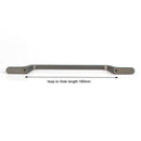 Black Zinc Kitchen Cabinet Handles Drawer Bar Handle Pull 160mm