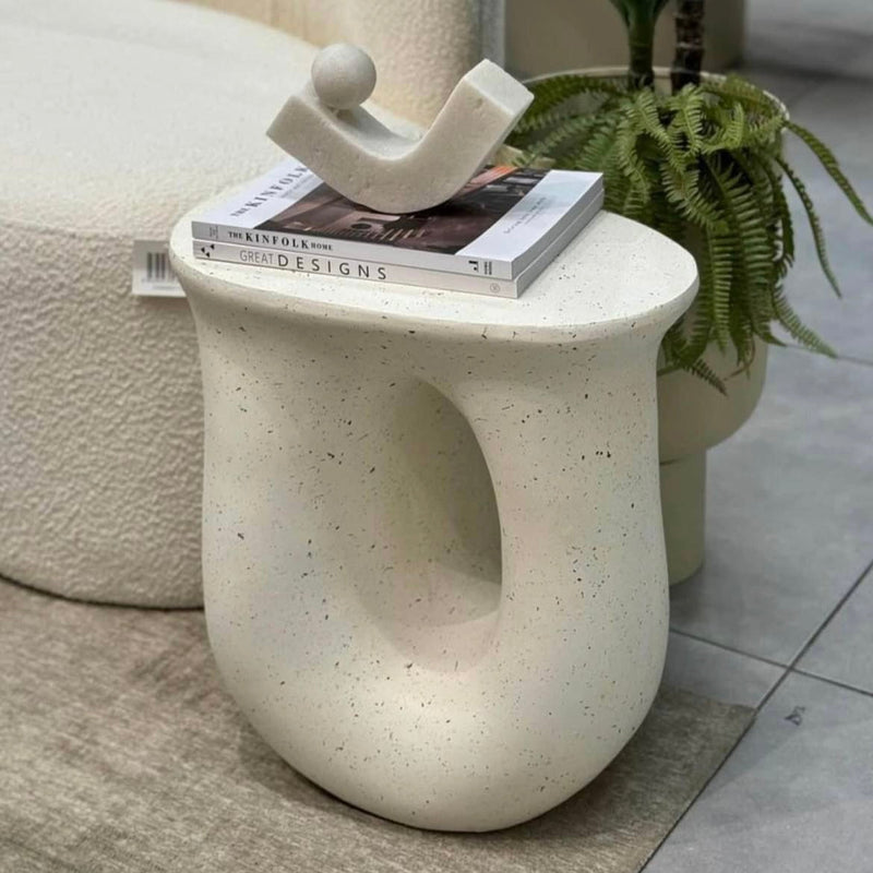 Terrazzo Accent Side Table