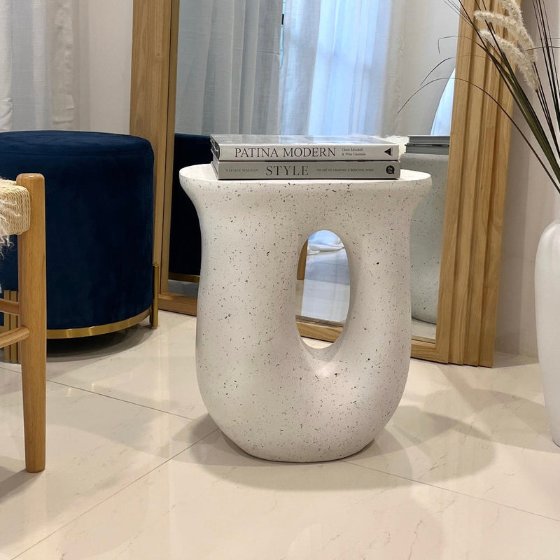 Terrazzo Accent Side Table