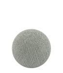 1 Set of 20 LED Grey White 5cm Cotton Ball Battery Powered String Lights Gift Home Wedding Party Bedroom Decoration Outdoor Indoor Table Centrepiece