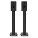 Kanto SX30 30" Tall Fillable Speaker Stands with Isolation Feet - Pair, Black