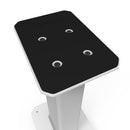 Kanto SX30W 30" Tall Fillable Speaker Stands with Isolation Feet - Pair, White