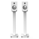 Kanto SX30W 30" Tall Fillable Speaker Stands with Isolation Feet - Pair, White