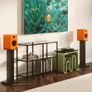 Kanto SX30W 30" Tall Fillable Speaker Stands with Isolation Feet - Pair, White