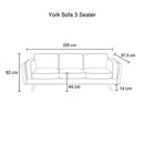 3+2Seater Sofa Brown Leather Lounge Set for Living Room Couch with Wooden Frame