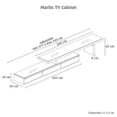 Marlin Tv Unit White