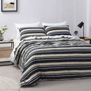 Jason Brighton Charcoal Quilt Cover Set Double