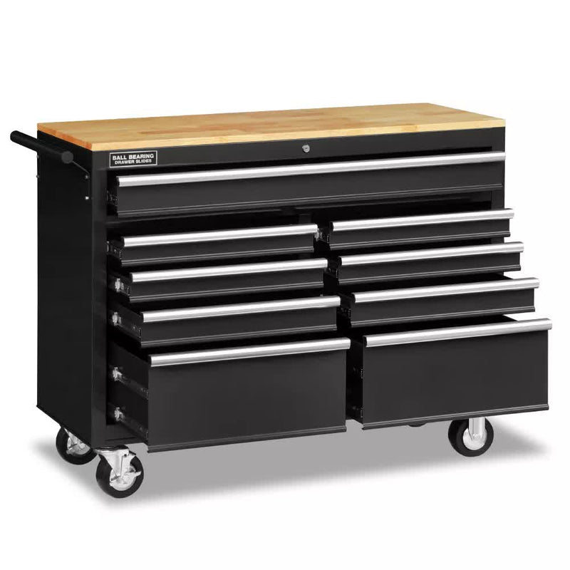 9 Drawer Tool Box Chest Cabinet Trolley