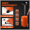 80L Pneumatic Waste Oil Drainer Fluid Transfer Tank Air Car Workshop