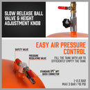 80L Pneumatic Waste Oil Drainer Fluid Transfer Tank Air Car Workshop