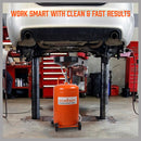 80L Pneumatic Waste Oil Drainer Fluid Transfer Tank Air Car Workshop