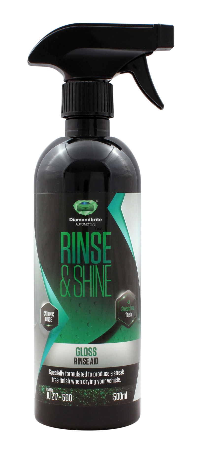 Automotive Gloss Rinse Retail Product 500 ml - Made in UK