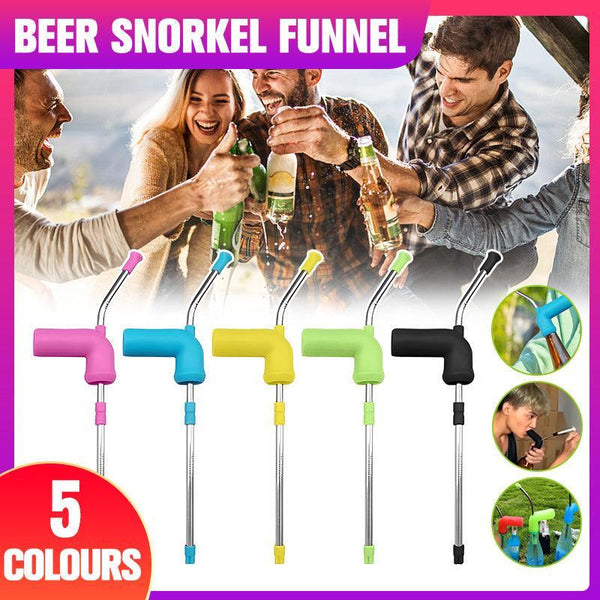 Beer Snorkel Funnel Bong Bucks Hens House Party Games Drinking - Green