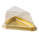 100pcs Triangle Cake Boxes for Bakery Packaging Pastry Gift Boxes for Parties - Black-8x15x7cm