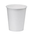 Disposable Coffee Cups Takeaway Paper Single Wall 16oz No Lids - 100pcs (50 Cups No Lids)