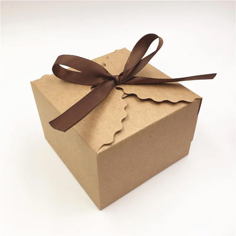 Premium Bakery Boxes: Elegant & Durable Cake Packaging - Multi-Color Options - Kraft