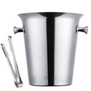 5L Stainless Steel Ice Bucket Champagne Wine Bucket Hotel Bar Ice Container - Moose
