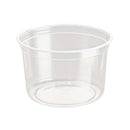 100PCS Transparent Packing Box With Cover Plastic Dessert Bowl Food Container - Lid