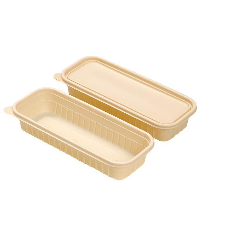 Biodegradable Corn Starch Meal Prep Containers Lids Durable Multi Compartment - A3