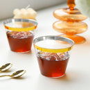 100pcs 9OZ Hot Gold Silver Plastic Wine Cup Western Food Cup Ice Cream - Silver