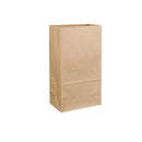 500PCS Kraft Food Paper Bags Brown Flat Bottom Lunch Bags Party Favour Bag - 500PCS-25*14*33CM