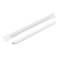 1000-2000pcs Colourful Paper Drinking Straws FOIL Metallic Party - White-12*200mm 1000PCS