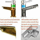 Brushed Brass Gold L shape 3 way filter water kitchen mixer tap faucet Stainless steel Made PVD plated