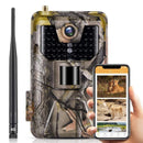 36mp 4k 4g Hunting Camera with App Control for Remote Viewing