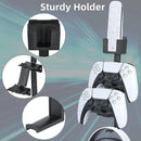 Universal Wall Mount for Ps5 Console - no Headset Handle Included - With Headset Handle Bracket