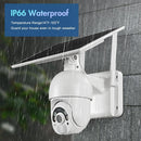 Solar-Powered Wifi Camera With 1080P Hd Pir Alarm Night Vision And Two-Way Audio