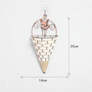 Rustic Hanging Rattan Vase for Farmhouse Decor