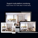 Full Hd Solar Wifi Camera With Pir Alarm & Night Vision - 2-Way Audio Tf Card Slot Battery Not Included