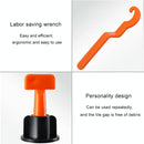 50-pack Tile Leveling Clips for Perfect Paving Alignment