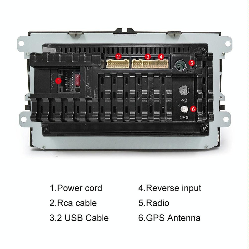 9 Inch Carplay Android10.0 Navigator Player + Ahd Camera - Volkswagen 1 + 16G