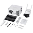 Solar Wifi Ptz Camera With Pir Detection - 2.4G - Battery Powered
