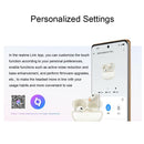 Wireless Bluetooth Earphones with 3d Spatial Sound and Active Noise Reduction - Gold White