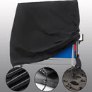 Waterproof Outdoor Table Tennis Cover - 165x70x185cm - Black / Silver