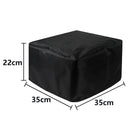 35x35x22cm Durable Oxford Cloth Projection Dust Cover - Black