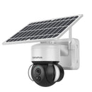 3Mp Solar Dome 4G Camera With Waterproof Ip66 Two-Way Audio Pir Motion Detection And Night Vision - Black