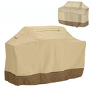 Waterproof Bbq Cover with Sundry Bag - 190x71x117cm Beige