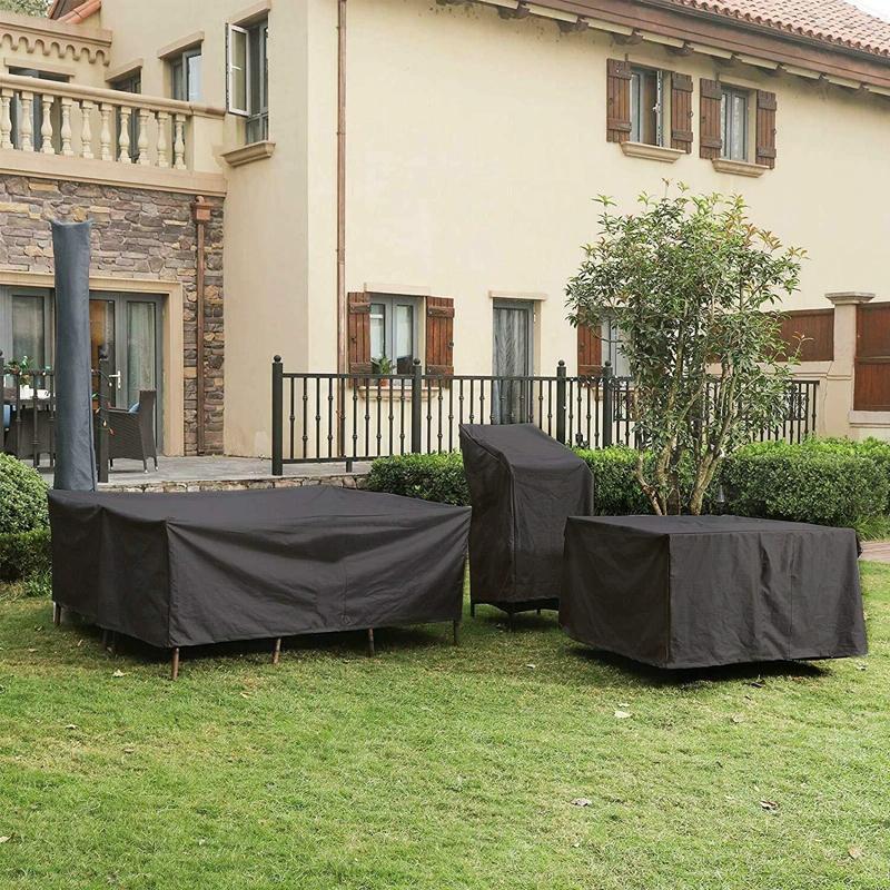 Waterproof Outdoor Furniture Cover for Table and Chairs - 120x95x75cm