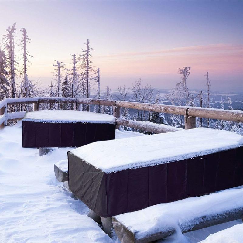 Waterproof Outdoor Furniture Cover for Table and Chairs - 120x95x75cm