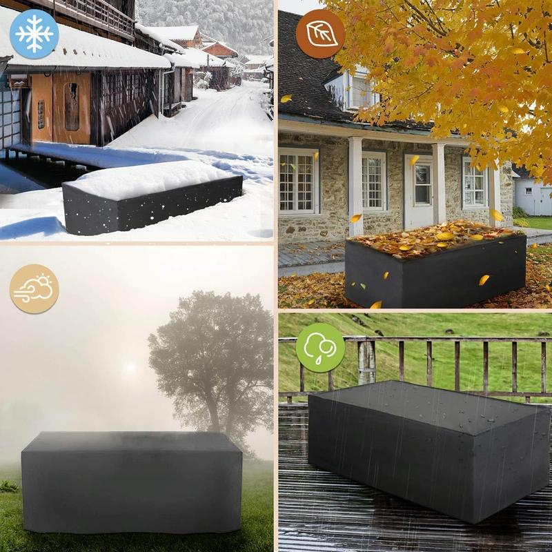 Waterproof Outdoor Furniture Cover for Table and Chairs - 120x95x75cm